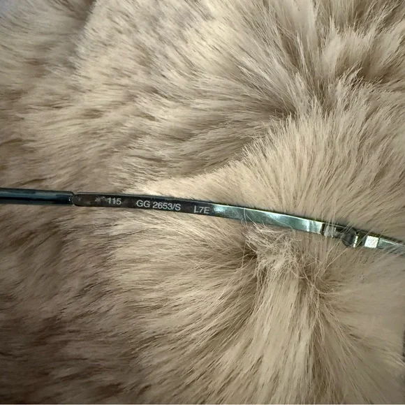 GUCCI | Vintage 90’s Sunglasses Black Teal in Amazing Condition with case - Picture 5 of 10